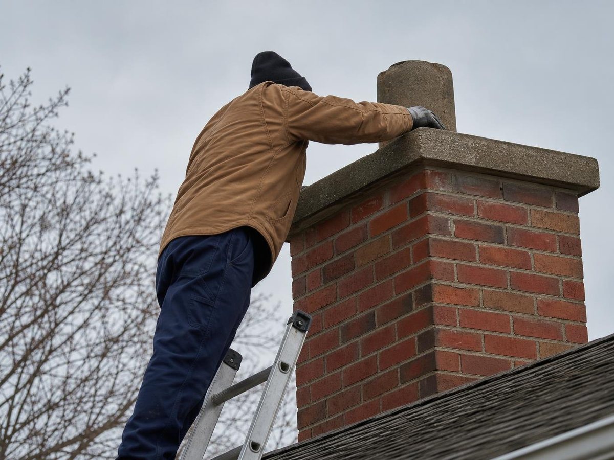 Shaw Chimney Repair work in Bellaire